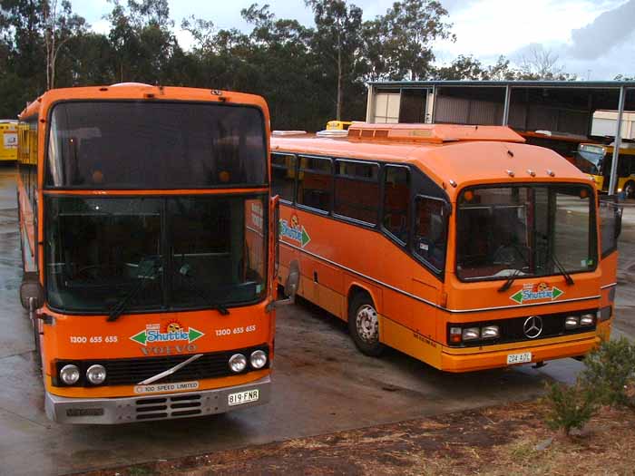 Surfside Buslines Volgren twin deck 409 & Mercedes-Benz OH1625 Custom-Newnham 816